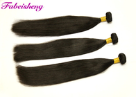 Natural Color 100% บราซิล Remy Virgin Hair Extensions สำหรับผู้หญิงผิวดำ